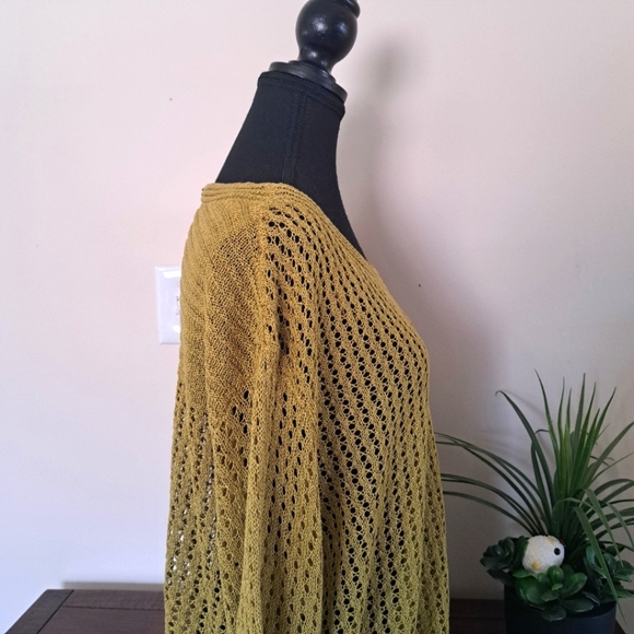 New! Laura Knit Sweater Women's Size 2X Green - Picture 8 of 16